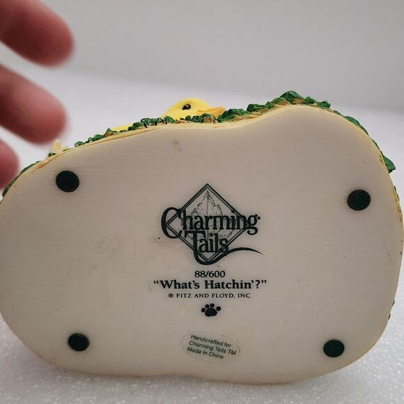 FITZ‎ AND FLOYD CHARMING TAILS "WHAT'S HATCHING" 88/600 Mouse & Chicks - Picture 5 of 10